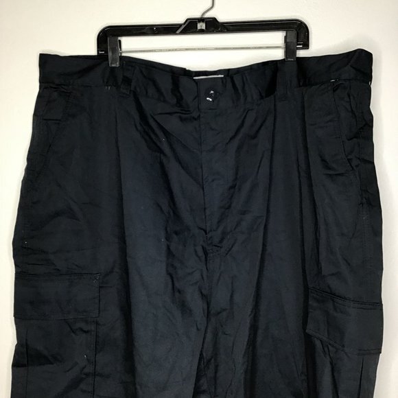 Access Original Fit Men's Cargo Shorts Pockets Drawstrings Navy Blue Size 52 - Picture 2 of 6